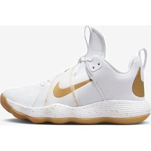 Взуття для волейболу Nike React Hyperset SE білий, золотистий Уні